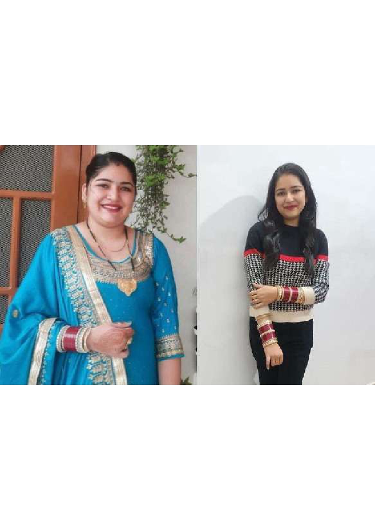 Priya Verma - 15 kg ayurvedic weight loss transformation from Lucknow